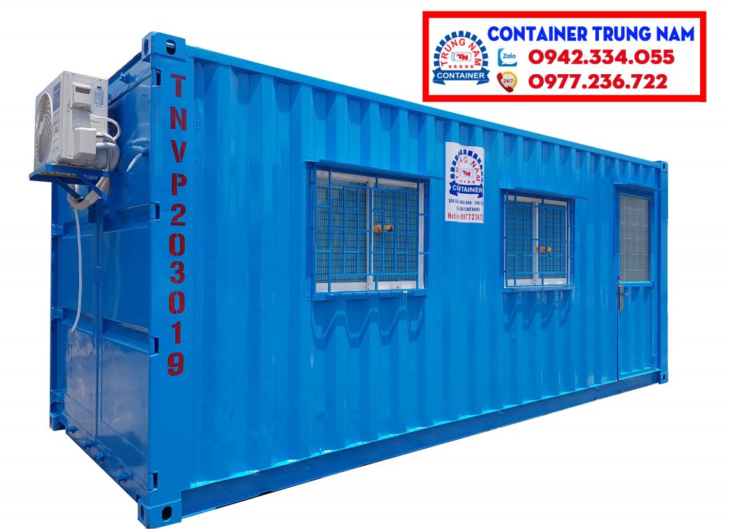 Cho thuê container văn phòng 20 feet về KCN Vsip2, Bình Dương