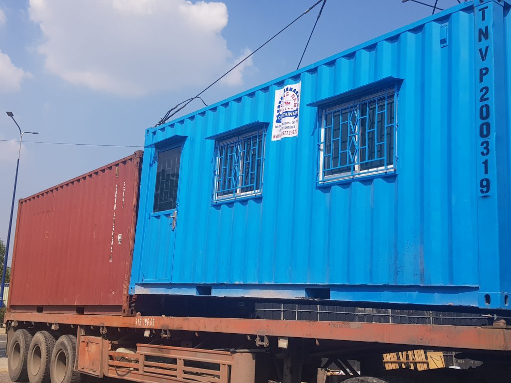 Thông số kỹ thuật container văn phòng 20 feet
